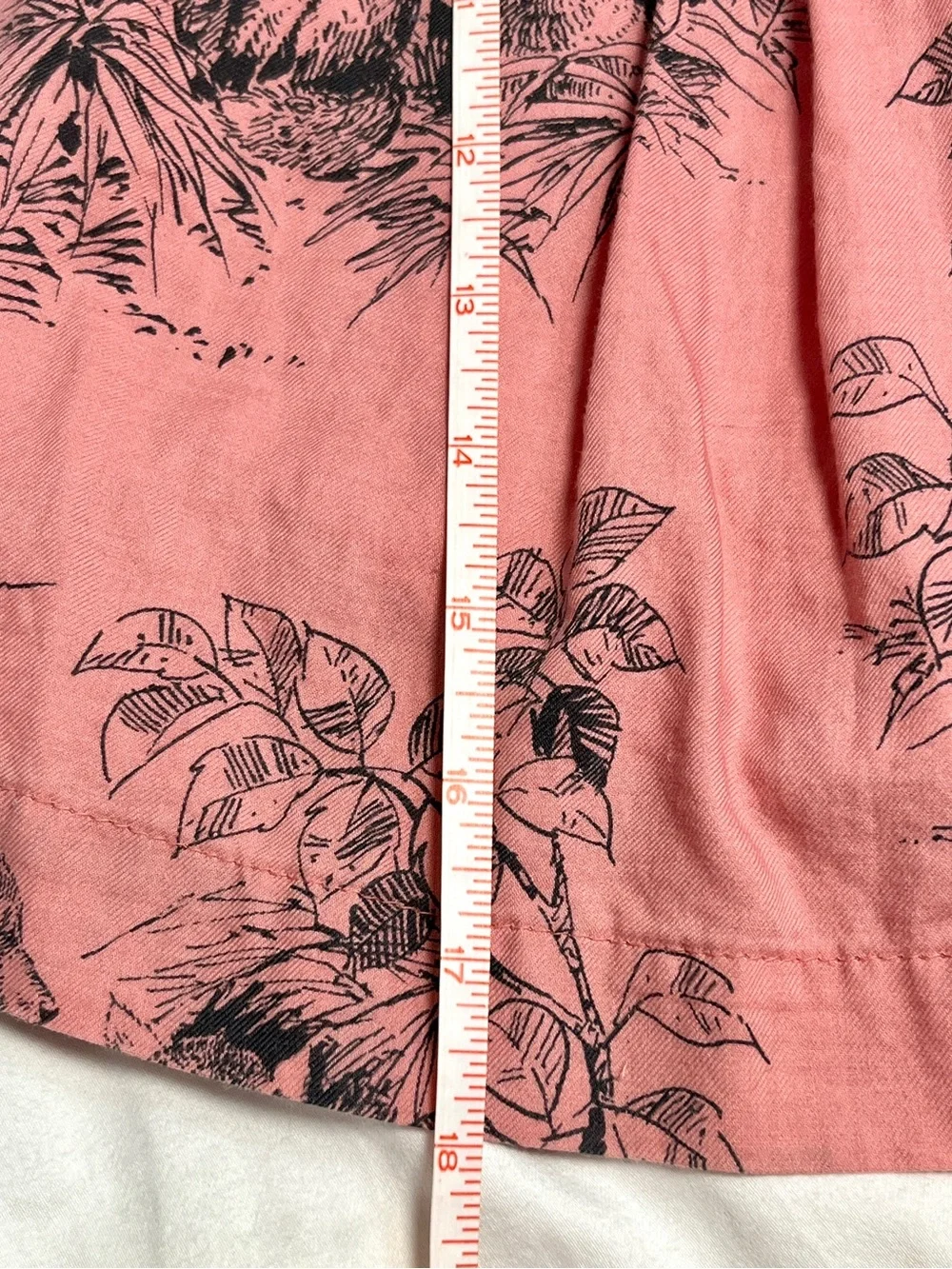 Baby Gap Woodland Animal Dress 18-24 Months Pink‎ Fox Print Lined Cotton Toddler